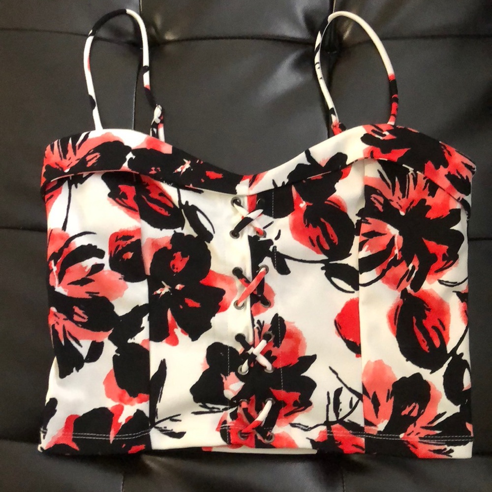 Floral Crop Top